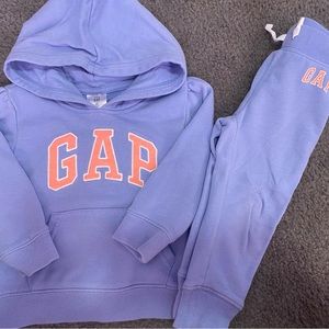 Periwinkle Sweat pants & Hoodie